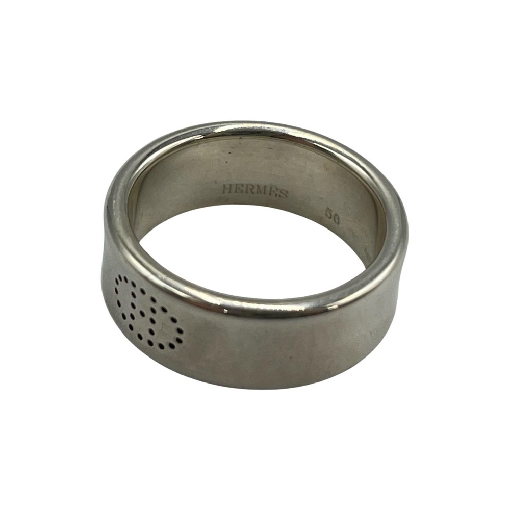 Hermes Herms Eclipse Ruban Ring, 925 Sterling Sil… - image 5